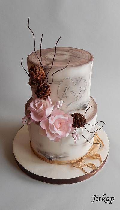 Wedding cake - Cake by Jitkap