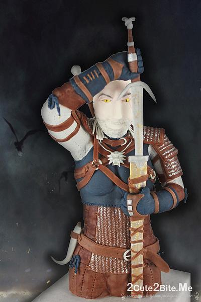 Geralt the Witch Hunter-"Heroes vs. Villians Collaboration" - Cake by 2cute2biteMe(Ozge Bozkurt)