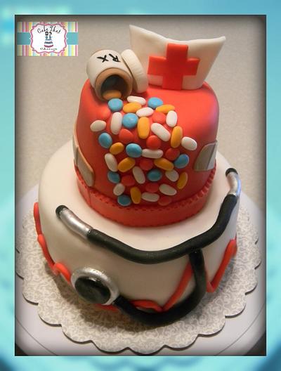 Nurse cake - Cake by Genel