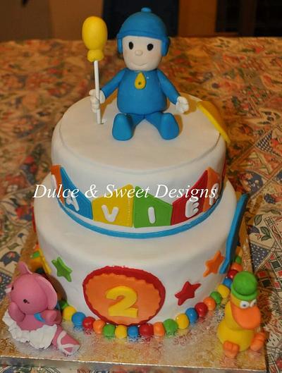 pocoyo birthday cake - Cake by Dulce & Sweet designs