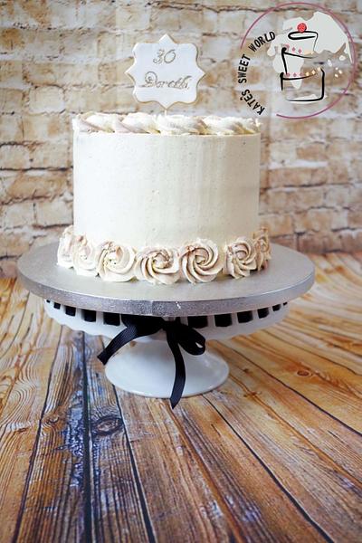 Simple cream cake :) - Cake by Katarzyna Rarok