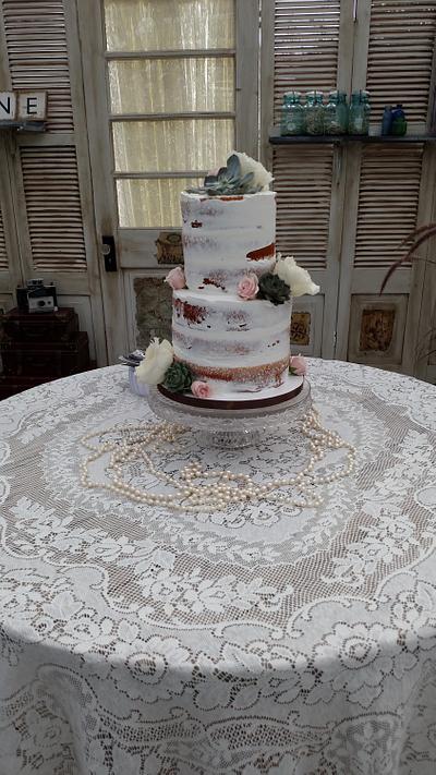 Rustic wedding - Cake by Cassandra Rice