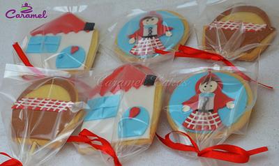 Little Red Riding Hood Cookies - Cake by Caramel Doha