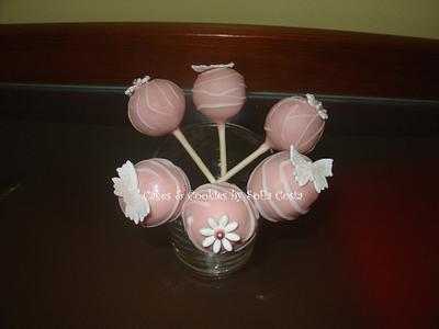 wedding and engagement cake pops - Cake by Sofia Costa (Cakes & Cookies by Sofia Costa)