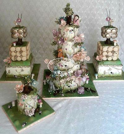 Enchanted cake - Cake by Fées Maison (AHMADI)
