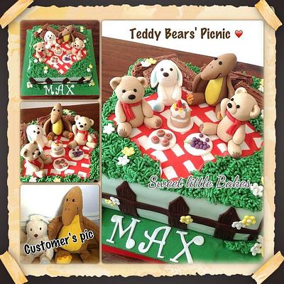 Teddy bears picnic - Cake by SLBakes