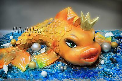 Golden Fish - Cake by MLADMAN