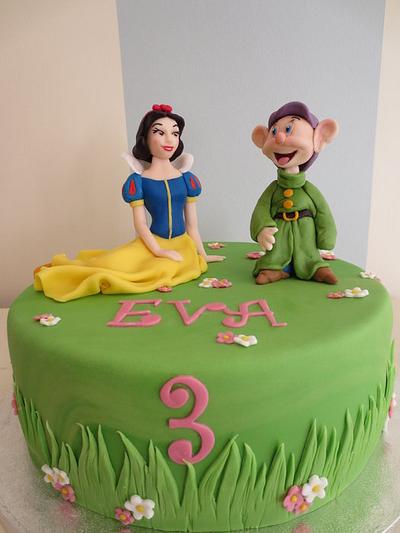 Snow White and Dopey - Cake by SweetMamaMilano