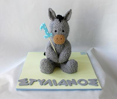 Cute 3d Donkey!! - Cake by Christina Tembriotou