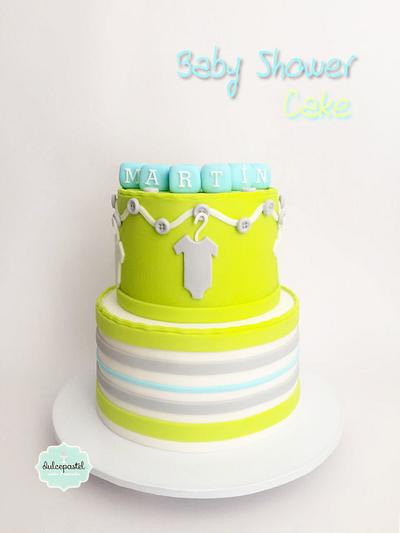 Torta Baby Shower Cake - Cake by Dulcepastel.com