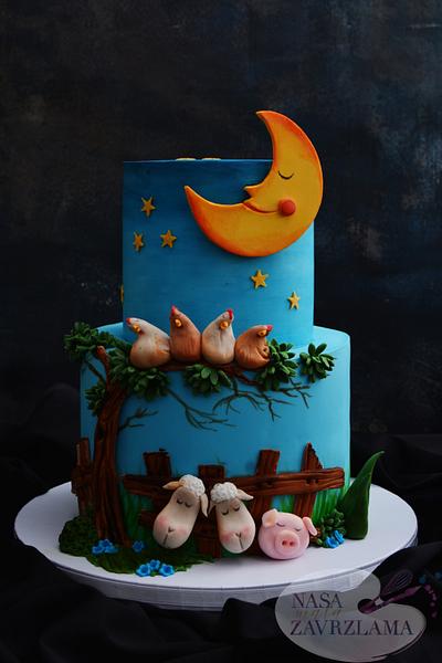 Sleeping Farm Animals - Cake by Nasa Mala Zavrzlama