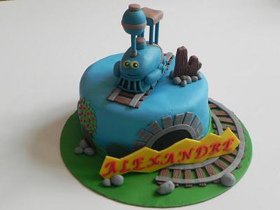 cake train - Cake by cendrine