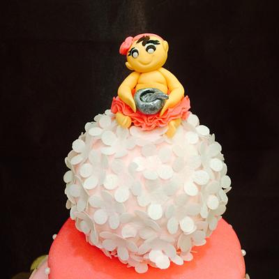 1st birthday cake - Cake by SHREYA KHEMKA