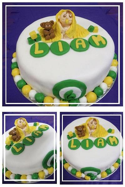 Liam Baby Cake - Cake by Cup n' Cakes by Tet