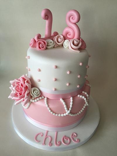 18 birthday cake - Cake by charmaine cameron