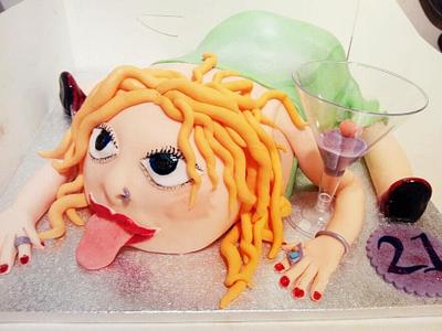 21st Girl Cake! - Cake by EmzCakes