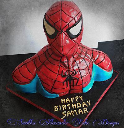 The amazing spiderman - Cake by Savitha Alexander
