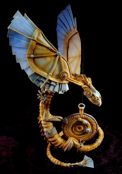 Steampunk Dragon - Cake by Dorothy Klerck