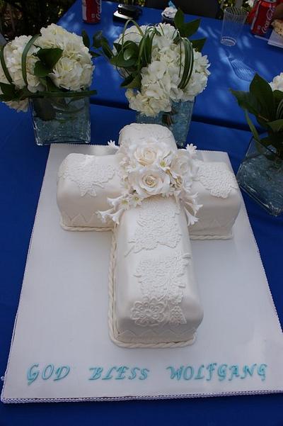 Christening Cake - Cake by Margie