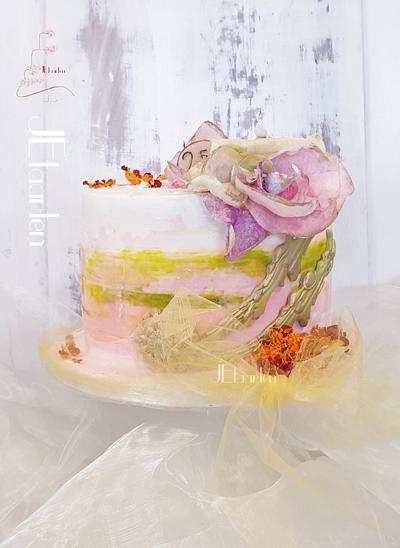End off summer birthdaycake - Cake by Judith-JEtaarten