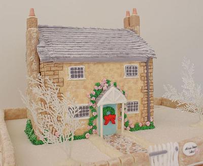 My Little English Cottage 'Sugar House' - Cake by Alison Lawson Cakes