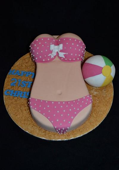 bikini cake - Cake by Sue Ghabach