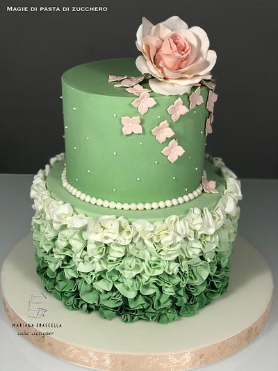 Romantic cake - Cake by Mariana Frascella