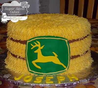 John Deere/Hay Bale - Cake by Sugar Sweet Cakes