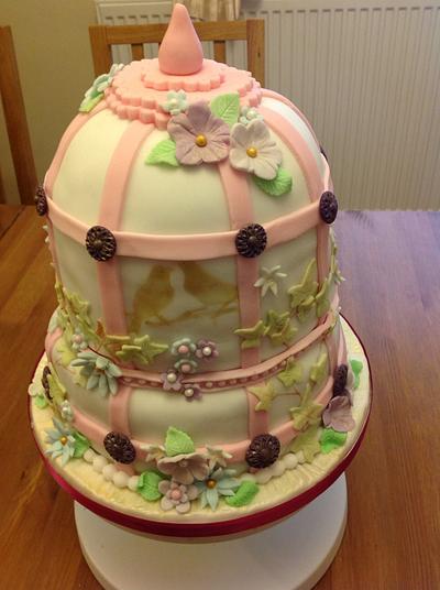 Birdcage cake - Cake by Mrs BonBon