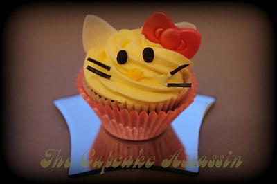 Hello Kitty Cupcake - Cake by CupcakeAssassin