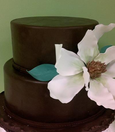 Magnolia Cake - Cake by buttercream