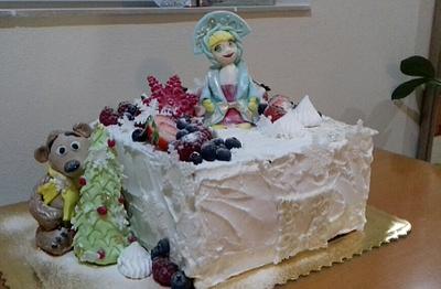 Winter Masha - Cake by Ellyys