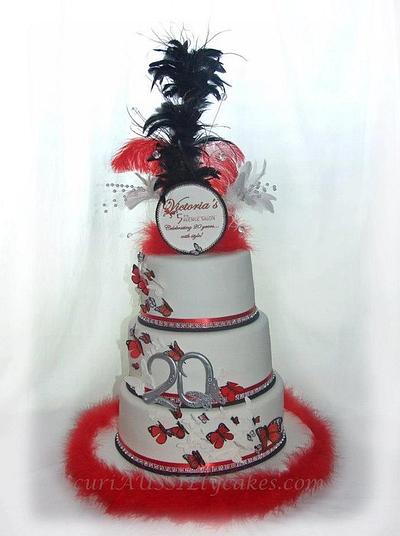 Victoria's 5th Avenue salon cake - Cake by CuriAUSSIEty  Cakes