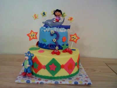 Dora the Explorer  - Cake by Kim