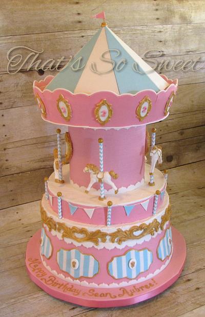 Candy Carousel - Cake by Misty Moody