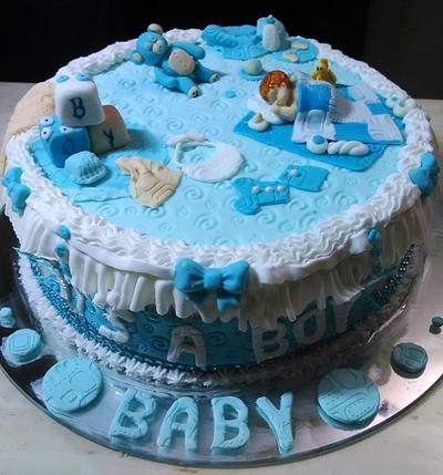 its a boy cake - Cake by JackyGD