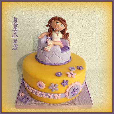 My daughter's birthday cake! - Cake by Karen Dodenbier