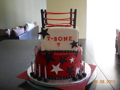WWE - Cake by Pixie Dust Cake Designs