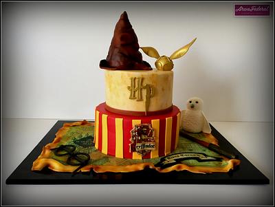 Harry Potter  - Cake by Arwa