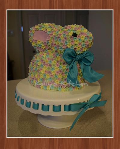 Blossom Easter Bunny cake - Cake by Kelly Stevens