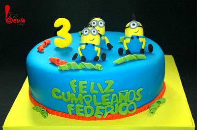 cake despicable me - Cake by Beula Cakes