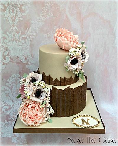 Spring themed birthday cake - Cake by Seize The Cake
