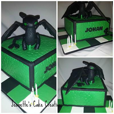 Dragon Cake - Cake by Jeanette's Cake Creations and Courses