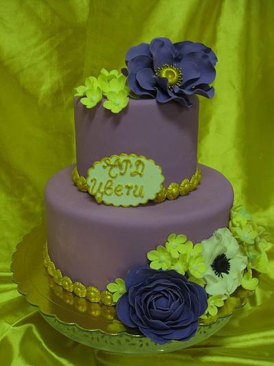 purple cake - Cake by pepicake