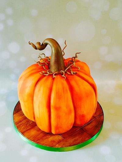 Pump up the Pumpkin! - Cake by Sugarpatch Cakes