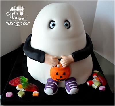Trick or Treat Halloween cake - Cake by Ceri's Cakes