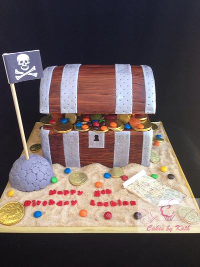 Treasure Chest Cake - Cake by Cakes by Kath