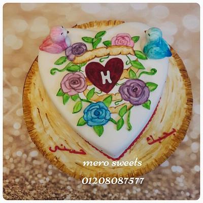 Love cake - Cake by Meroosweets