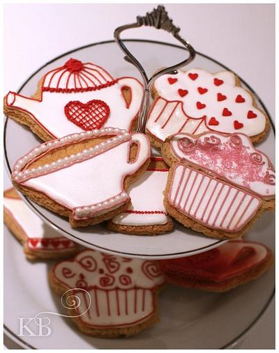Love Cookies  - Cake by Katy Davies