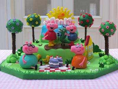 peppa pig - Cake by serena70